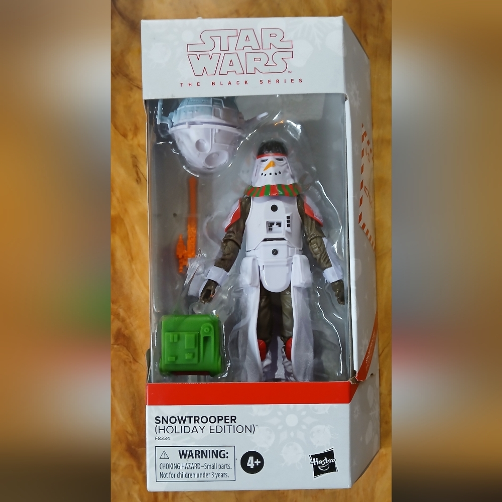 Star Wars Snowtrooper Festive Edition with Red and Green Accents